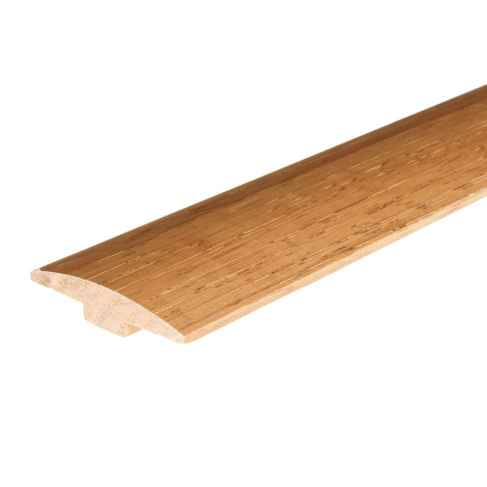 Flexco Yukon Gold 0.46-in T x 2-in W x 78-in L Solid Wood T-moulding