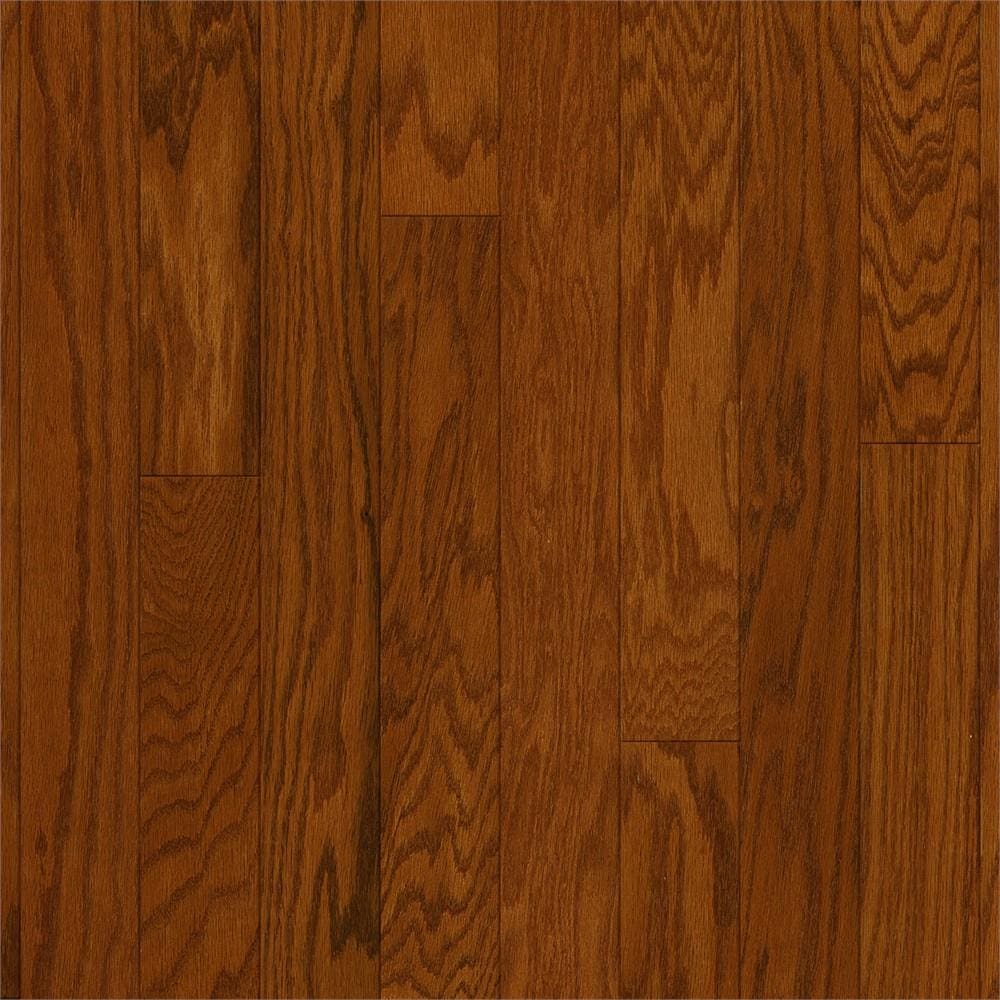 Bruce Gunstock Oak 3-in W x 3/8-in T x Smooth/Traditional Engineered Hardwood Flooring (22-sq ft / Carton)