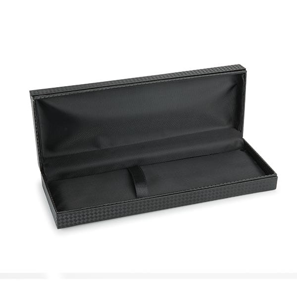 Black Carbon Fiber Texture Pen/Pencil Case