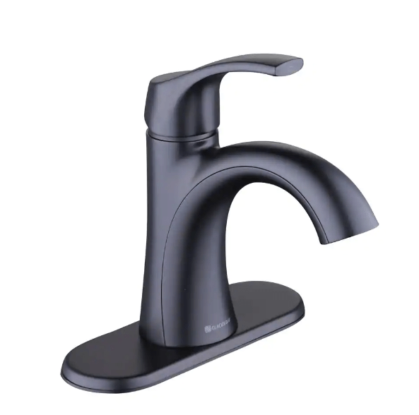 Arnette Single Handle Single Hole Bathroom Faucet in Matte