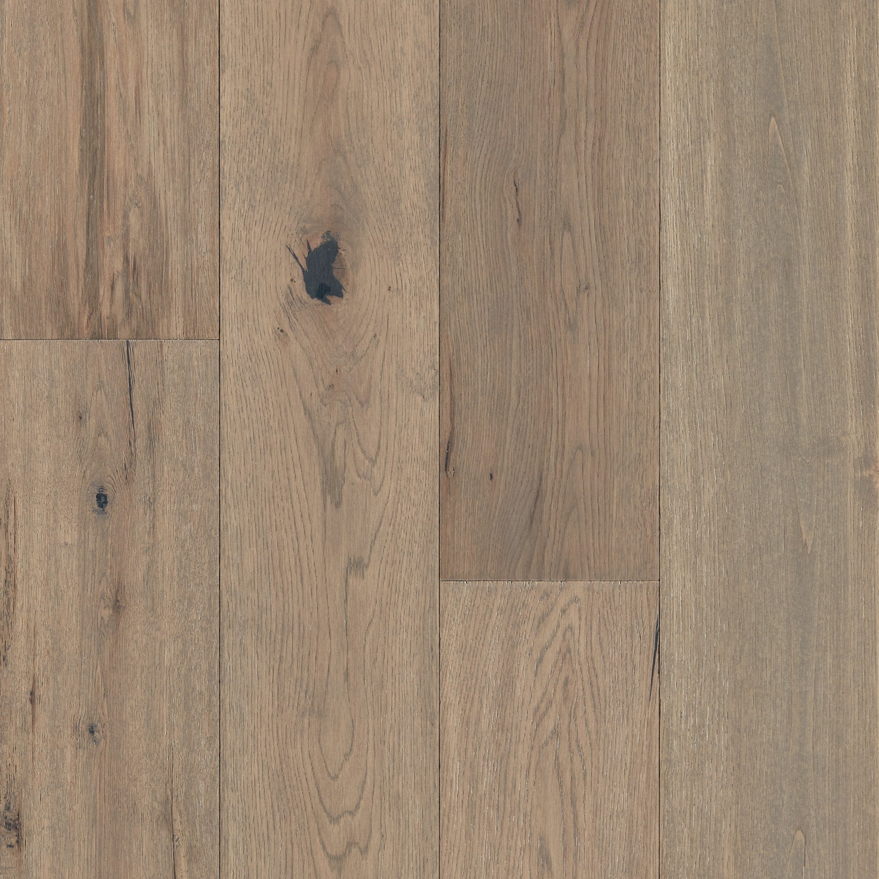 Bruce (Sample) America's Best Choice Easy Breezy Gray White Oak Engineered Handscraped Hardwood Flooring
