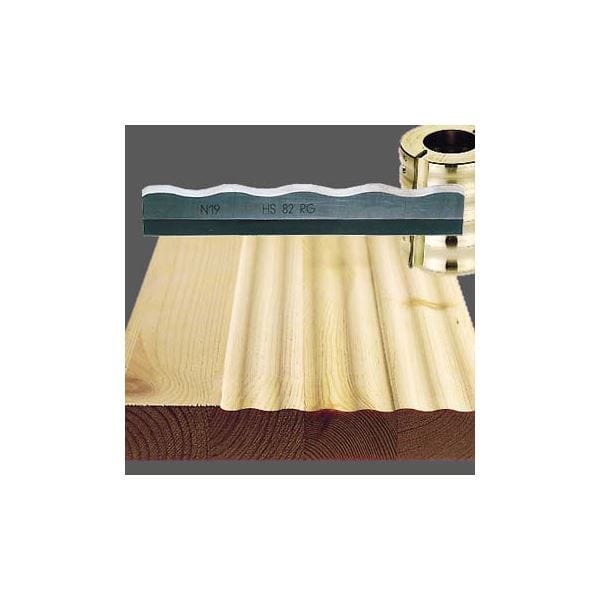 Spiral blade HSS rustic coarse