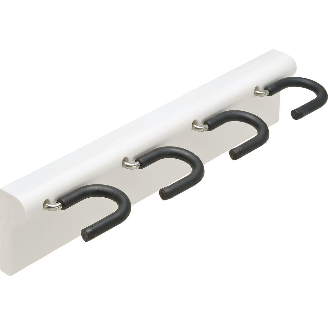 Hafele 4 Hook Hanger for Mops and Brooms