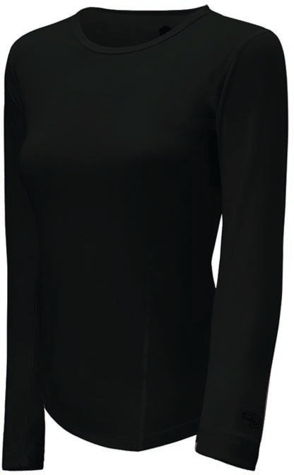 Duofold Varitherm Midweight Vtherm Mdwt Wm Ls Black Lg Clothing