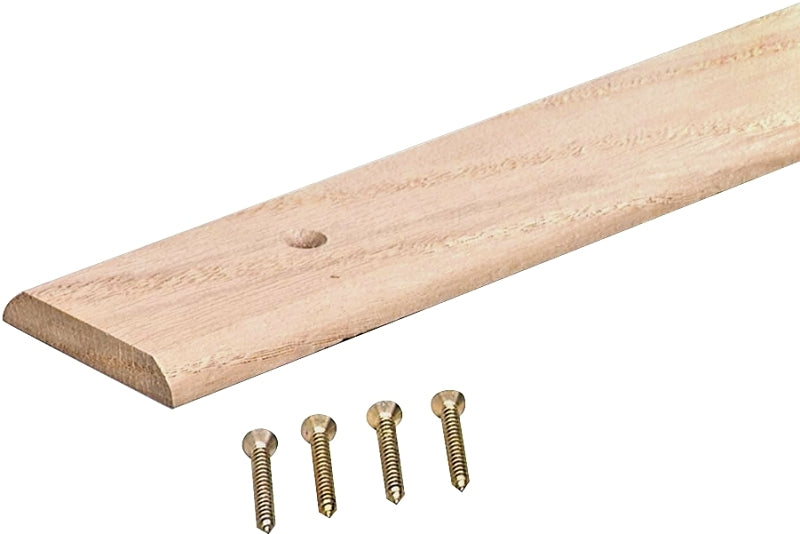 M-D 85621 Seam Binder, 36-1/4 in L, 1-3/4 in W, Hardwood, Unfinished