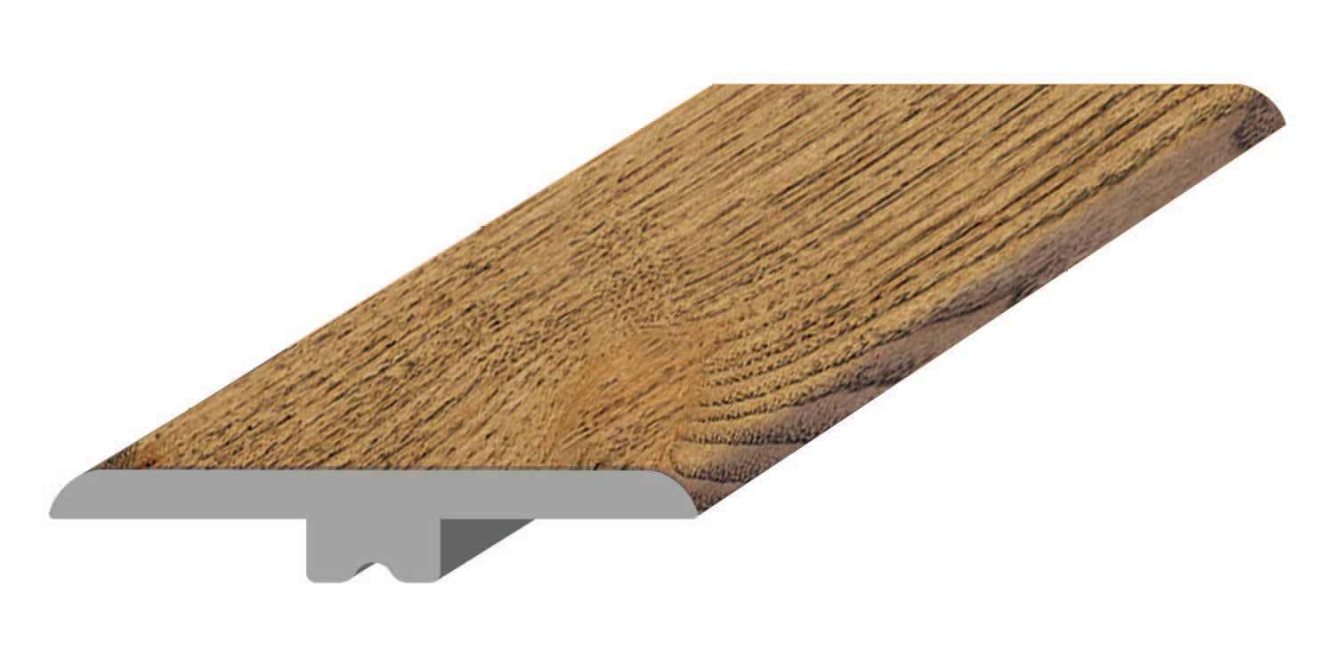 Bruce Forest Rain Calming Tea 0.375-in T x 2-in W x 94-in L Wood Veneer with Vinyl Core T-moulding