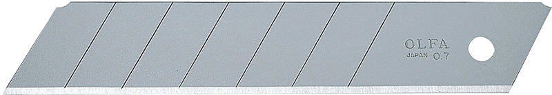 OLFA 9061 Knife Blade, 25 mm, Carbon Steel, 7-Point