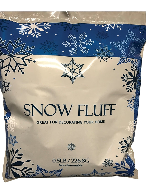 Hometown Holidays 81450 Christmas Specialty Decoration, Snow Fluff, Polyester, White