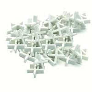 Marshalltown 15479 Series Tile Spacer, 1/8 in L, Plastic, White