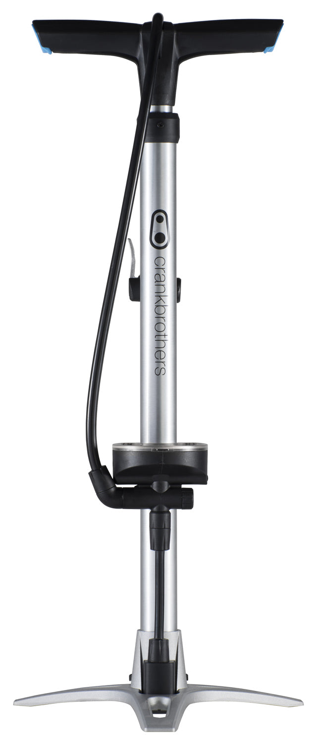 Crankbrothers Sterling Floor Pump Silver