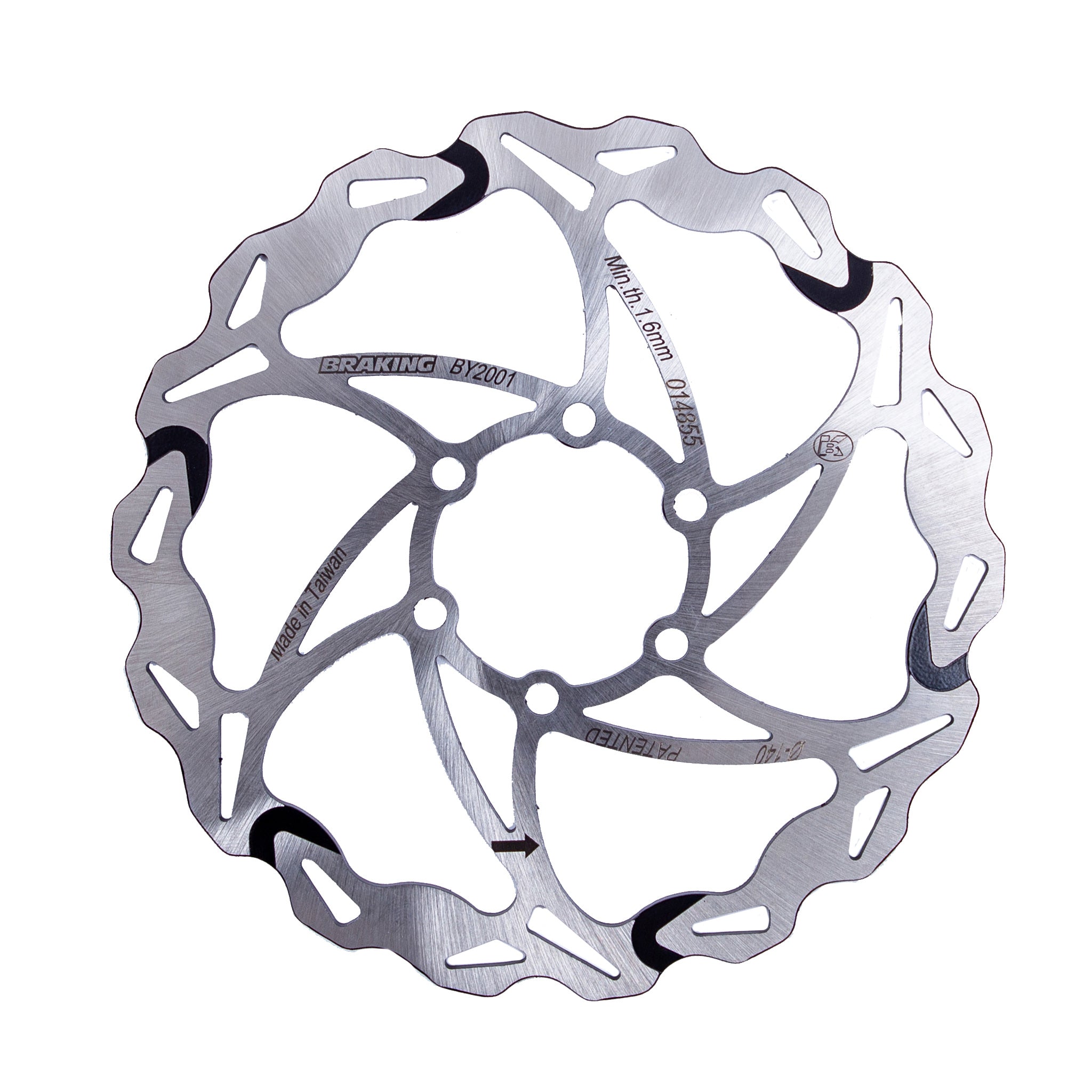 Braking Italy Disc Rotors, Batfly - 140mm