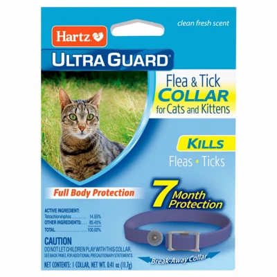 Ultraguard Flea And Tick Collar For Cats And Kittens With Seven Month Protection