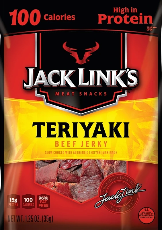 Teriyaki Beef Jerky Snack, 1.25 Ounce Package