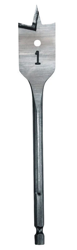 Wood Spade Drill Bit, Three Quarter Inch By Six Inch