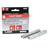#5 Staples, 1/2 In. Crown, 1/2 In. Long, 1,000-pk.