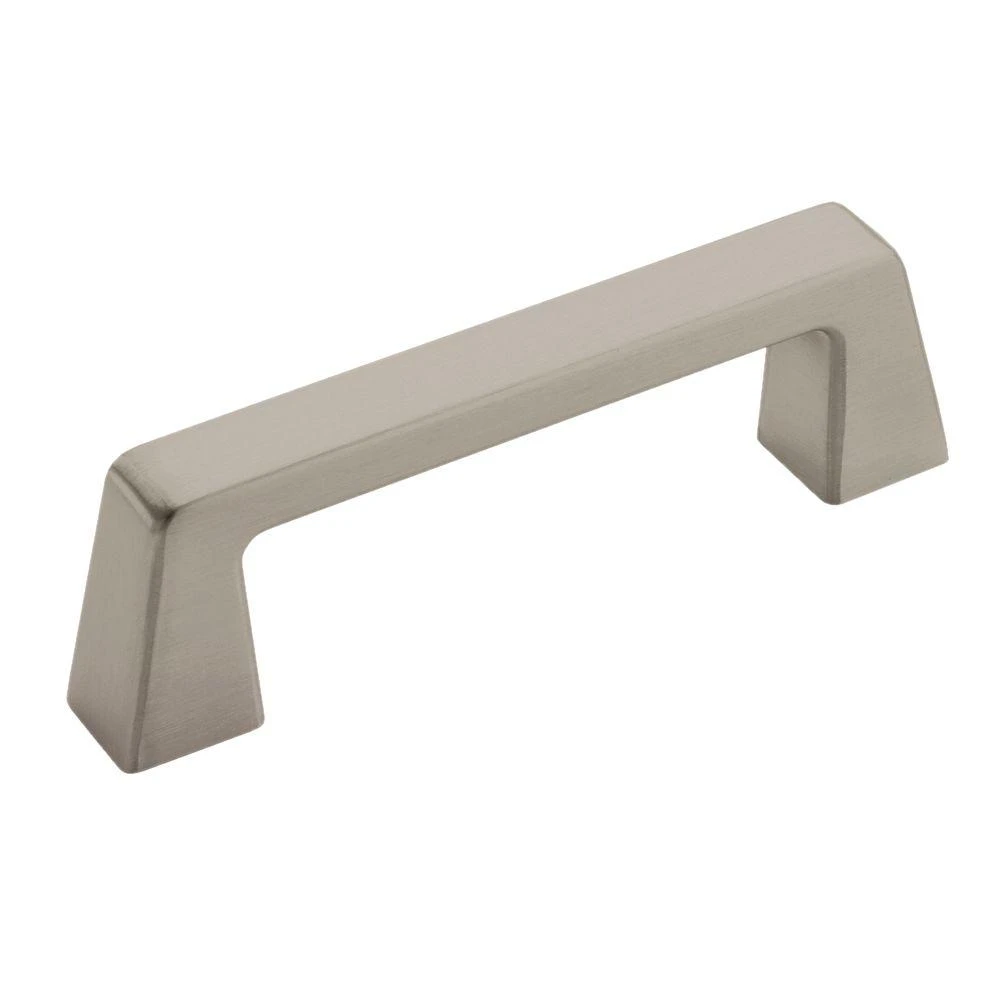 Blackrock Satin Nickel Cabinet Pull, 3 Inch Length, Durable Finish