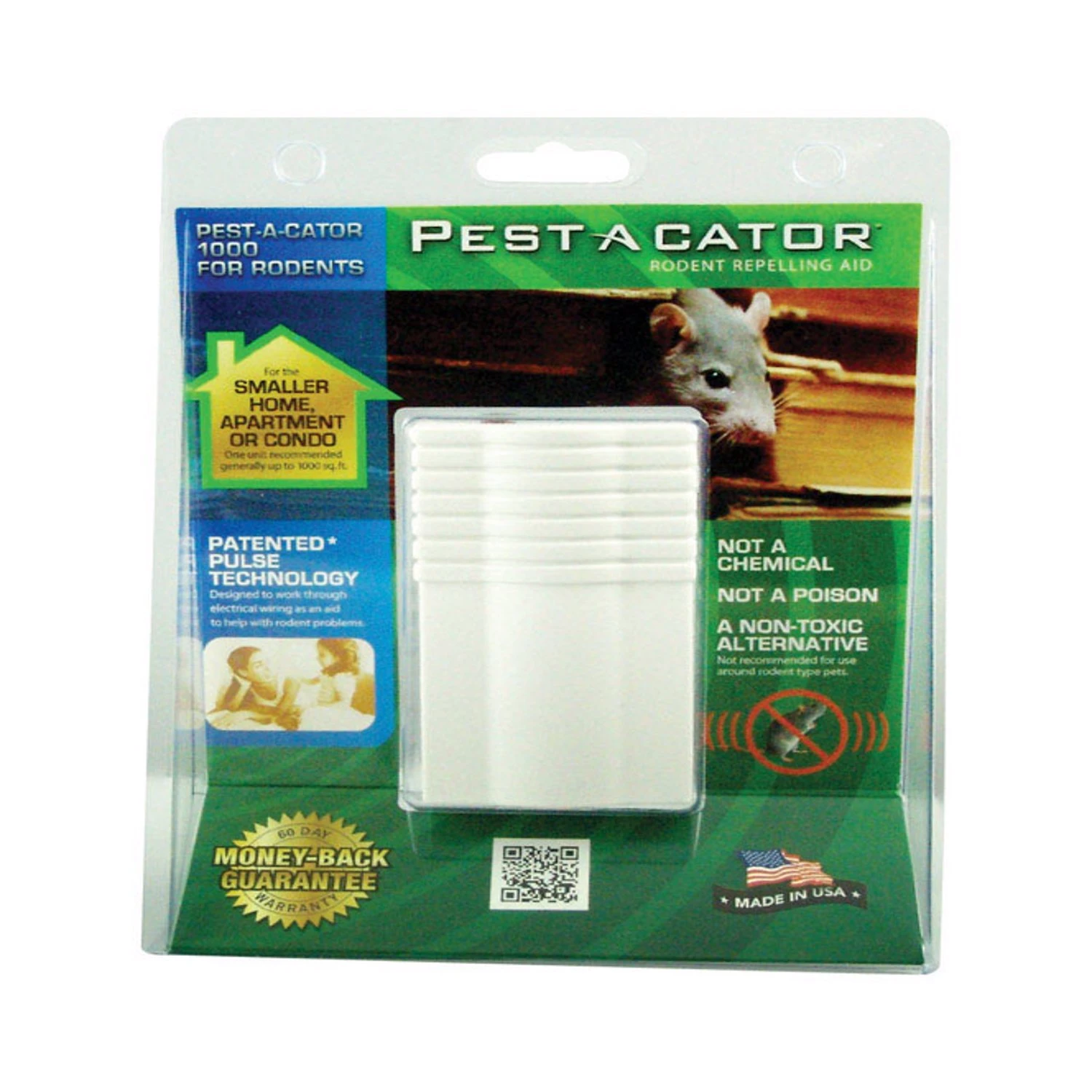 1000 Electronic Rodent Repeller, 1,000 Sq. Ft. Coverage