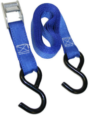 10 Ft. X 1 In. Cam Buckle Tie Down With 400 Lb Working Load Limit