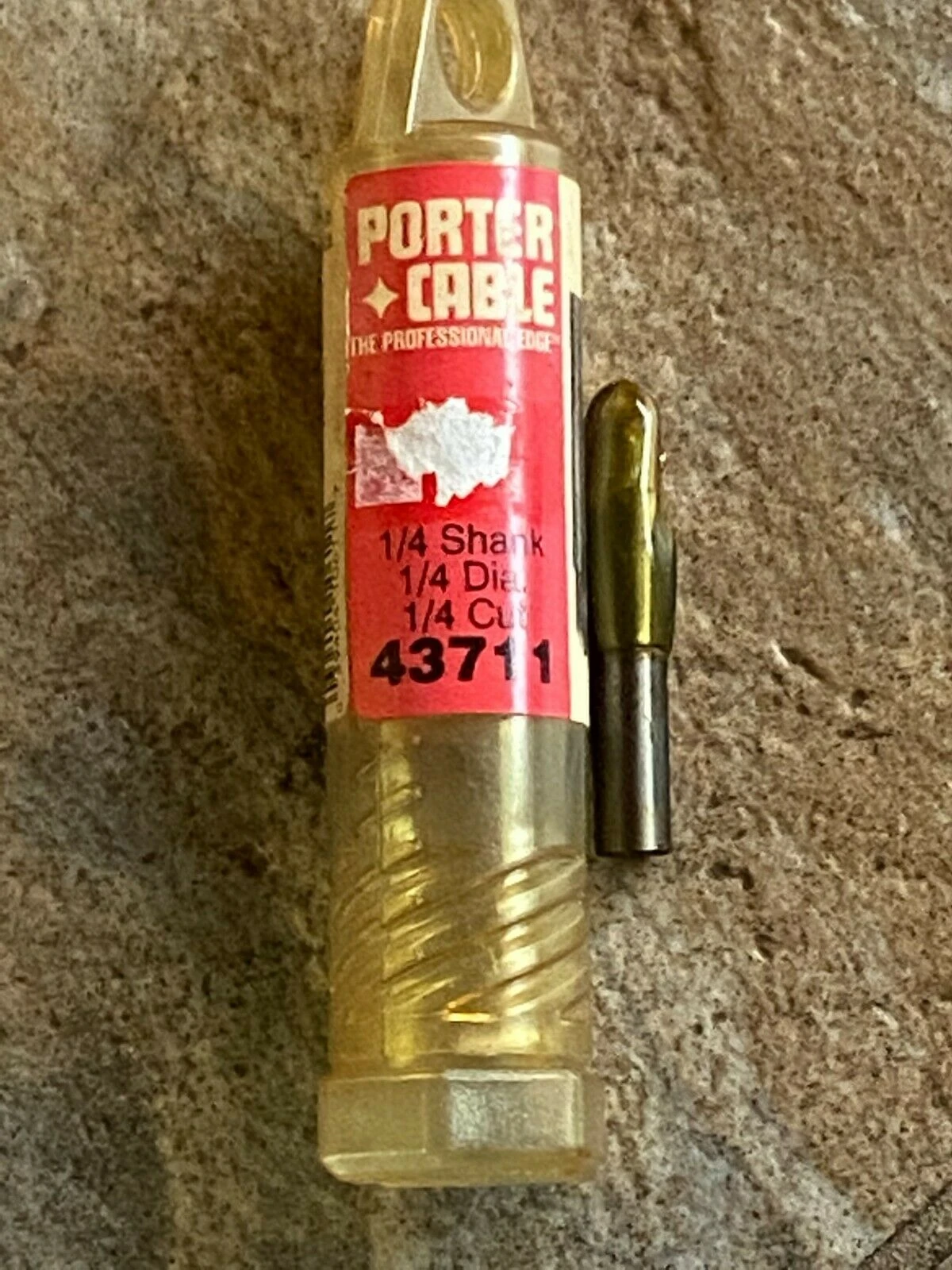 1/4 Inch Core Box Router Bit With 1/4 Inch Shank For Precision Woodworking