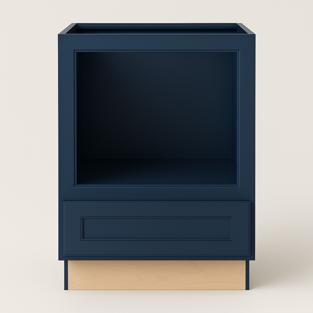 Home Decorators Collection Newport Mythic Blue Microwave Base Cabinet