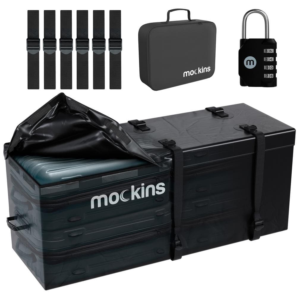 57 in. x 24 in. x 19 in. Waterproof Cargo Carrier Bag - 16 cu. ft. of Dry Storage Space, 500 lbs. Capacity