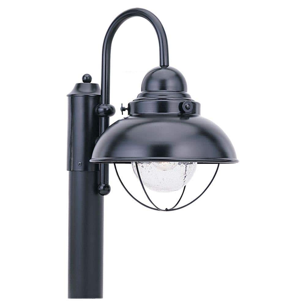 Sebring 1-Light Outdoor Black Post Top