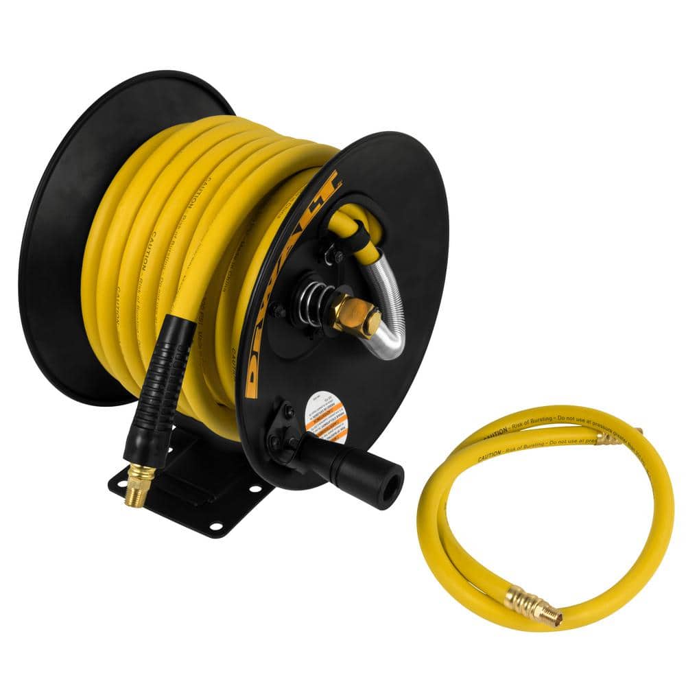 DEWALT 3/8 in. x 50 ft. Manual Hose Reel