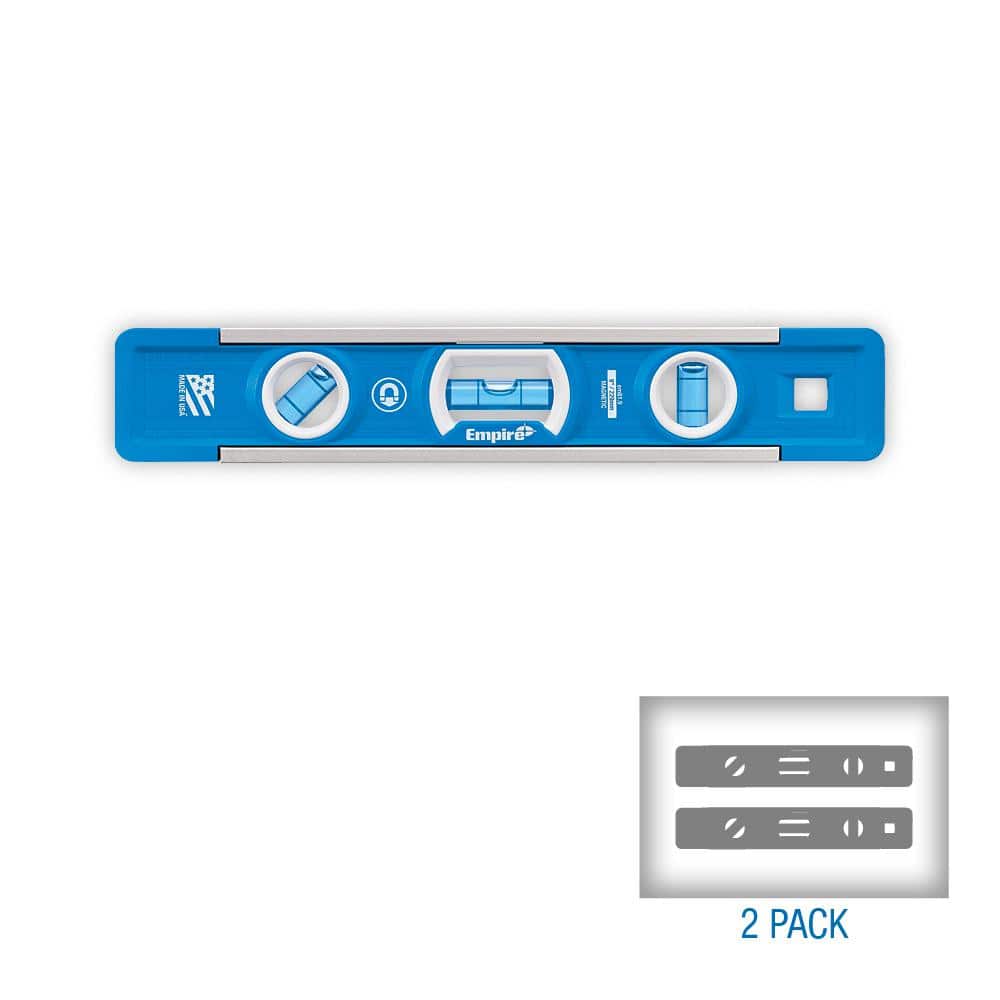 Empire 9 in. True Blue Professional Magnetic Torpedo Level